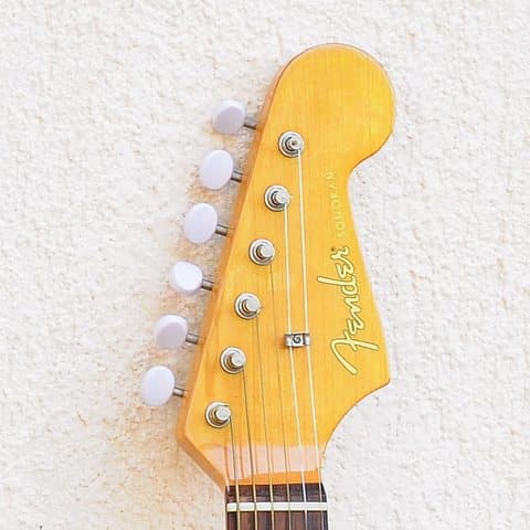 Headstock and tuners